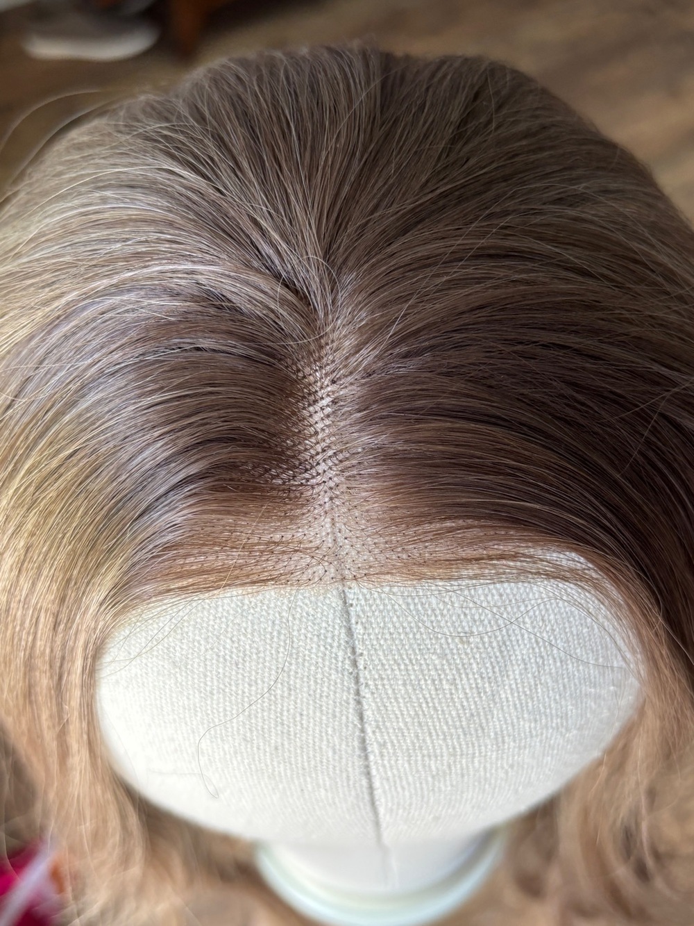Light Ash Brown Women’s Lace Front Wig - Picture 7 of 7
